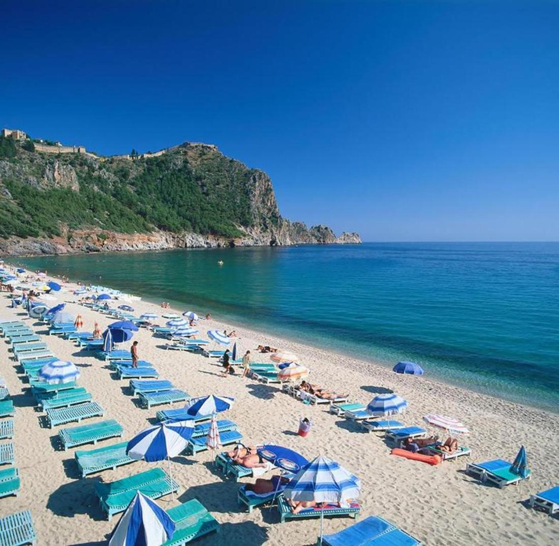 Palm Beach Cleopatra House, Beautiful Private Apartment Just 300 Meters To Cleopatra Beach 14 With Umbrellas, Bikes And Many Extras Included! 알란야 외부 사진