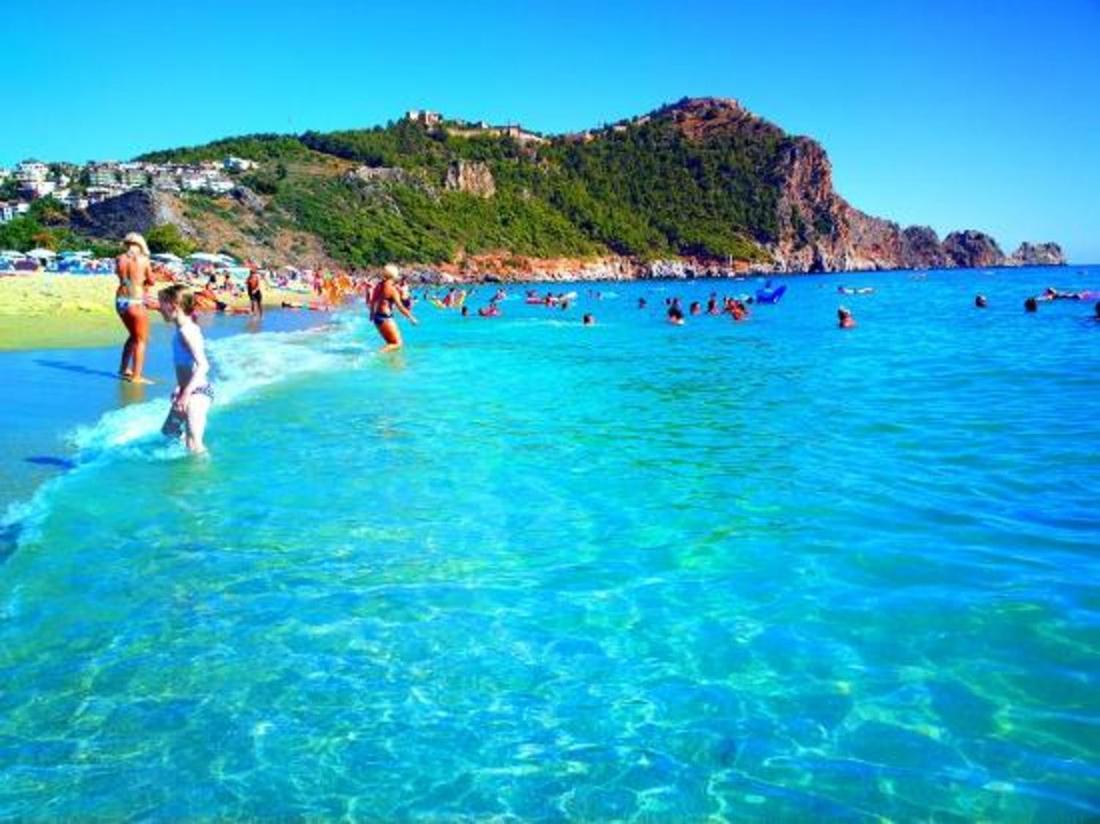 Palm Beach Cleopatra House, Beautiful Private Apartment Just 300 Meters To Cleopatra Beach 14 With Umbrellas, Bikes And Many Extras Included! 알란야 외부 사진